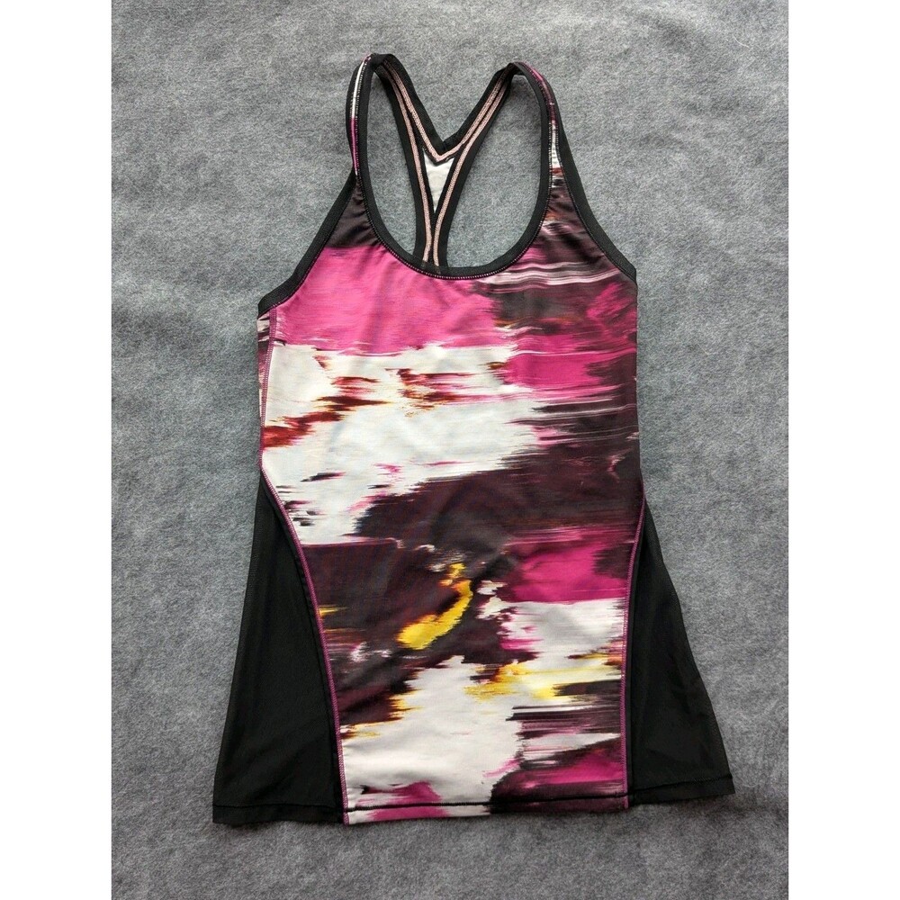Lululemon Cool Racerback Mesh Workout Tank Sz* 2- 4 ? Berry Rumble
